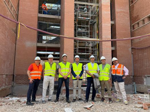 Avance positivo en las obras del campus de la UAH en Guadalajara