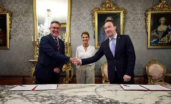 El Gobierno de Navarra y la UPNA firman un histórico convenio de casi 400 millones hasta 2028