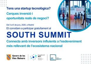 El Govern de Baleares promueve startups en el South Summit 2026