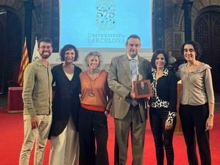 La UdG recibe una distinción Jaume Vicens Vives por su proyecto sobre trabajo en equipo