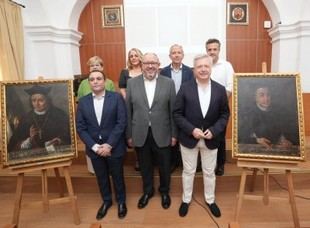 Restauran dos retratos históricos en la Facultad de Filosofía y Letras de Córdoba