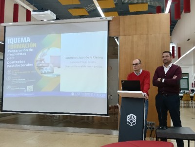 Jornada sobre contratos postdoctorales en el IQUEMA