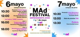 MAd Festival de la Universidad de Cádiz fomenta el emprendimiento entre jóvenes graduados