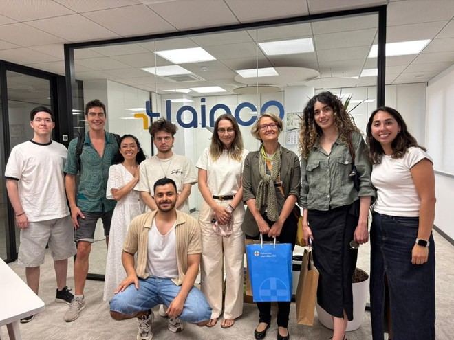 Estudiantes del Máster en Comunicación Digital visitan LAINCO Pharma