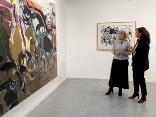 Exposición de obras de Juan Barjola en el MEIAC de Extremadura