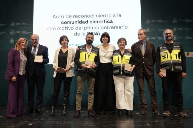 El CSIC recibe reconocimiento por su apoyo en la gestión de la DANA un año después de la emergencia