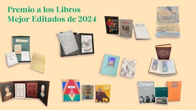 Premios a los Libros Mejor Editados 2024 otorgados por el Ministerio de Cultura