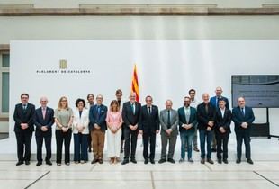 Renovación del convenio entre el Parlamento de Cataluña y universidades catalanas