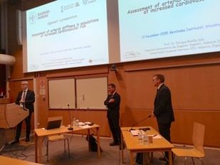 Enrique Rodilla de la CEU UCH participa en defensa de tesis en el Karolinska Institute