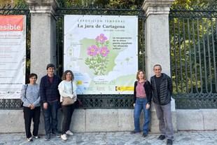 Exhibición en el Jardín Botánico de Madrid sobre la conservación de la Jara de Cartagena por la UPCT