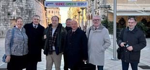 El rector de la Universidad de Cádiz refuerza su liderazgo en la Alianza SEA-EU en Split