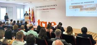 Premios TCUE entregados en la Universidad de Salamanca en Ávila