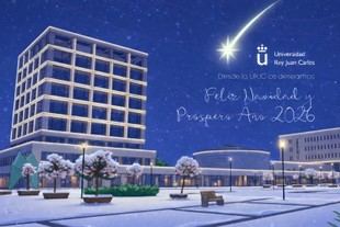 El Rector de la URJC desea una feliz Navidad a la comunidad universitaria