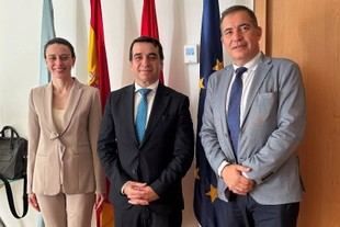 Reunión del rector de la URJC con la secretaria general de EULiST