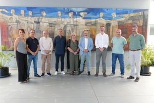 El Rector supervisa la construcción del nuevo Centro de Simulación Clínica en Enfermería