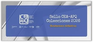 Trece colecciones académicas reciben el Sello de Calidad CEA-APQ en 2026