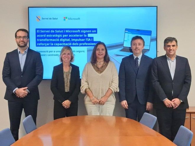 Microsoft y el Servicio de Salud colaboran en innovación digital para el sector sanitario
