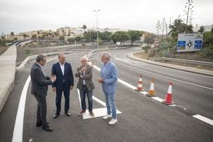 Nuevo acceso mejora el tráfico en el Campus de Tafira