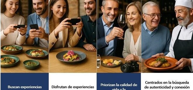 El turismo gastronómico debe ajustarse a las preferencias de cada generación para mejorar su rentabilidad