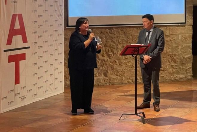 La Escuela Politécnica Superior recibe el premio Amic del Colegio de Arquitectura Técnica de Lleida