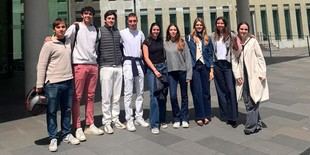 Estudiantes de ADE y Derecho participan en jornada práctica en tribunales de Barcelona