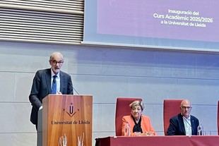 Inauguración del curso 2025-2026 de la UdL centrada en sus orígenes medievales