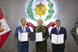 Cayetano Heredia y Escuela Militar de Chorrillos firman convenio de salud