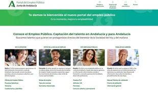Lanzamiento del nuevo portal de empleo público en Andalucía