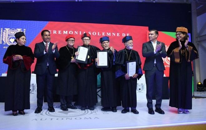 UNACH otorga Doctorado Honoris Causa a tres destacados académicos