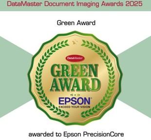 Epson recibe el Green Award por su compromiso con la sostenibilidad en impresión y escaneado