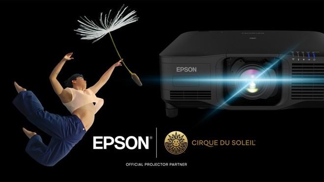 Epson se convierte en socio oficial del Cirque du Soleil para su primera residencia en Europa