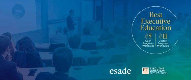Esade se posiciona como la quinta mejor escuela de negocios en formación abierta según el Financial Times