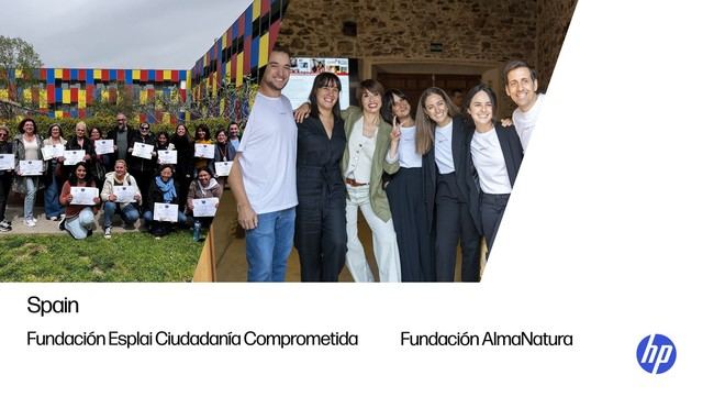 HP selecciona a dos fundaciones para su programa de Equidad Digital en España
