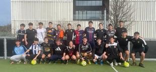 Galarreta celebra su campeonato de fútbol sala con Sagarna FC como campeón