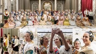 Estudiantes internacionales disfrutan de las Fallas en València