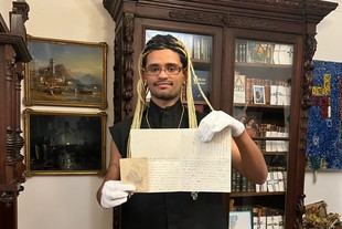 Estudiante de FLUP descubre documentos inéditos de Santa Rita Pintor