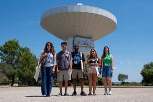 Estudiantes de la FCUP asisten a escuela internacional de Geodesia Espacial