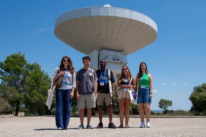 Estudiantes de la FCUP asisten a escuela internacional de Geodesia Espacial