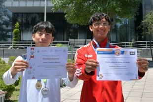 Estudiantes de la BUAP brillan en la Olimpiada Nacional de Química con medallas de plata