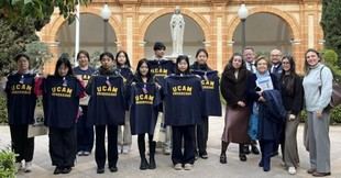 Estudiantes chinos aprenden español en la UCAM