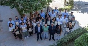 Graduación de estudiantes internacionales en la UCAM