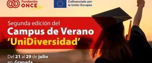 Estudiantes con discapacidad participan en el II Campus de verano UniDiversidad en Sierra Nevada