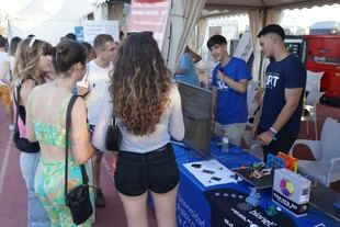 Estudiantes de la UPCT presentan talleres de ciencia en el Fan Futura FEST