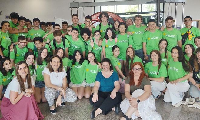 Estudiantes de secundaria participan en Tecnocamp UC3M para explorar áreas STEM