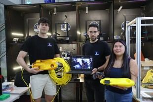 Estudiantes de UPCT desarrollan un dron submarino económico con impresión 3D