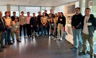 Estudiantes de la UPNA visitan Tafalla Iron Foundry para conocer procesos de fundición
