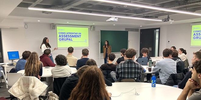 Estudiantes de UIC Barcelona participan en taller sobre selección de personal