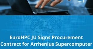 EuroHPC JU firma contrato para el superordenador Arrhenius