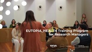 Abren inscripciones para el programa de formación de gestores de ciencia de EUTOPIA_HEALTH