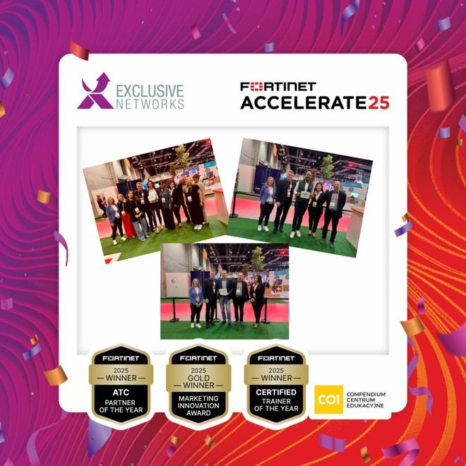 Exclusive Networks recibe múltiples premios de Fortinet por innovación y formación en ciberseguridad